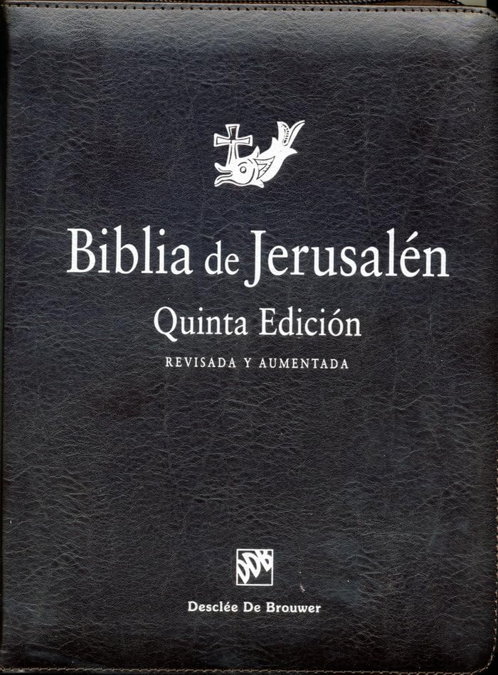 Biblia de Jerusaln: 5 edicin Manual totalmente revisada - Modelo con cremallera
