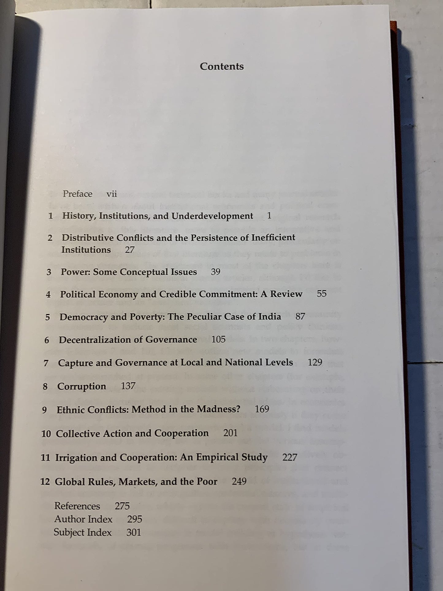 Scarcity, Conflicts, And Cooperation: Essays In The Politica