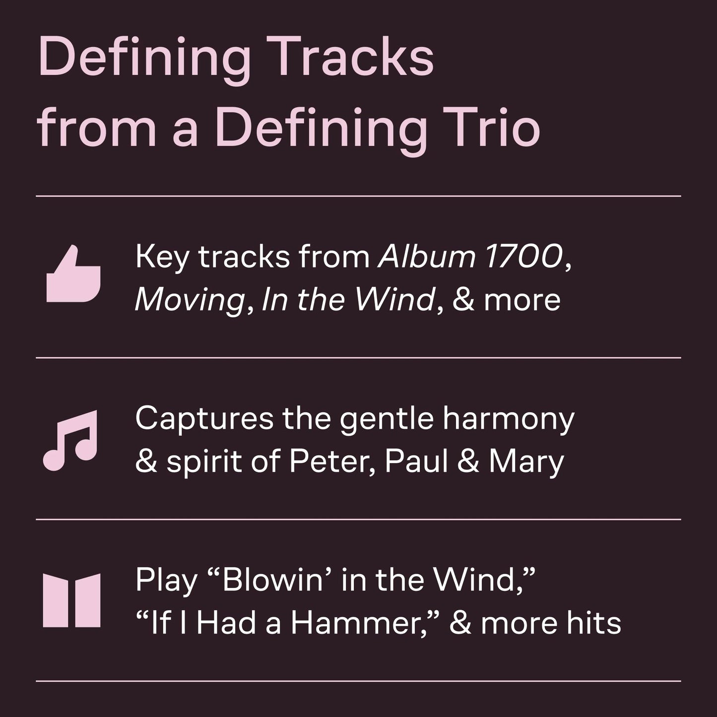 Peter, Paul and Mary Deluxe Anthology  Piano/Vocal/Guitar Sheet Music  50 Folk Songs and Classics  Easy-to-Follow Piano Arrangements  Includes Chords and Lyrics