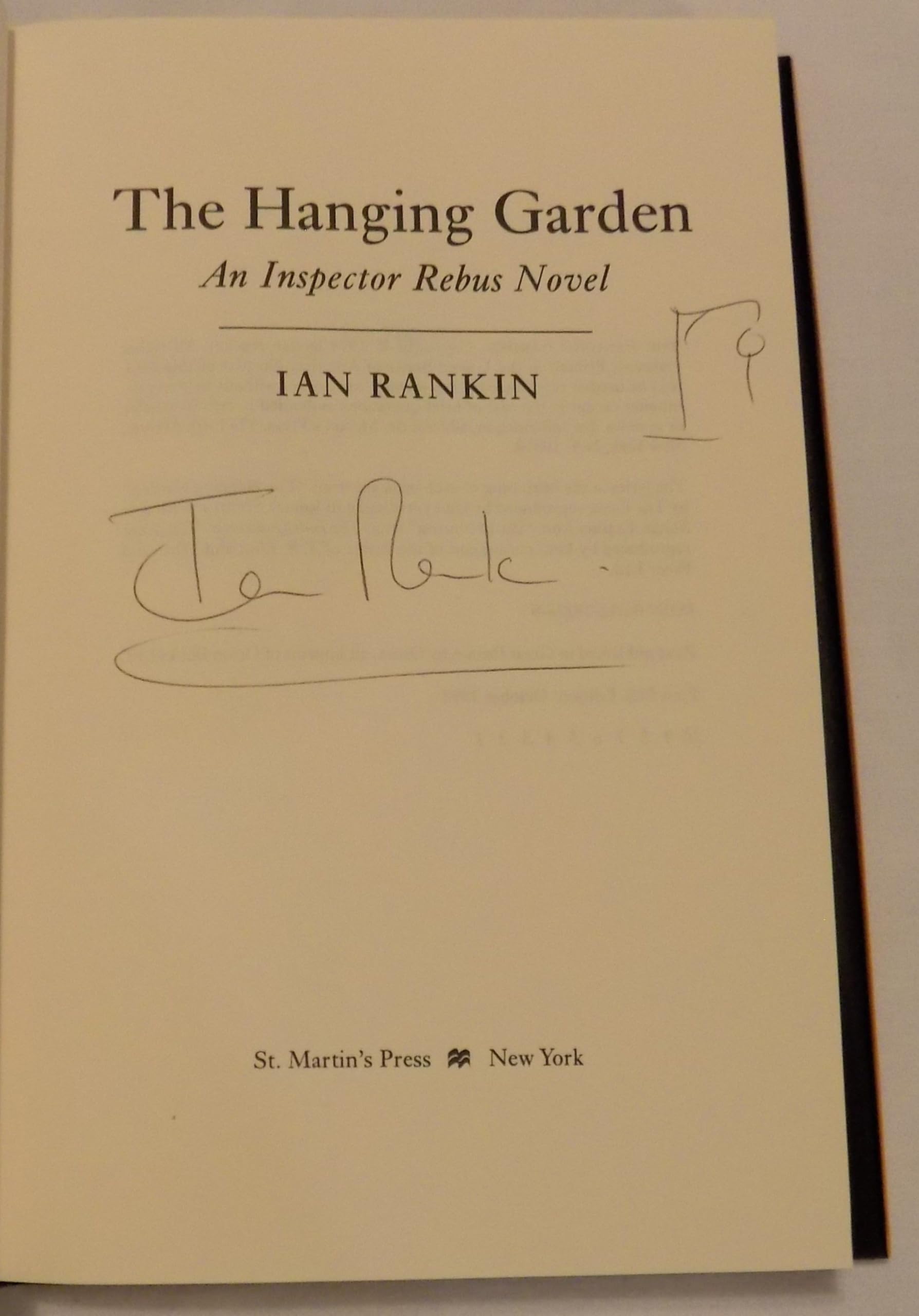 The Hanging Garden: An Inspector Rebus Novel (Inspector Rebus Series/Ian Rankin)