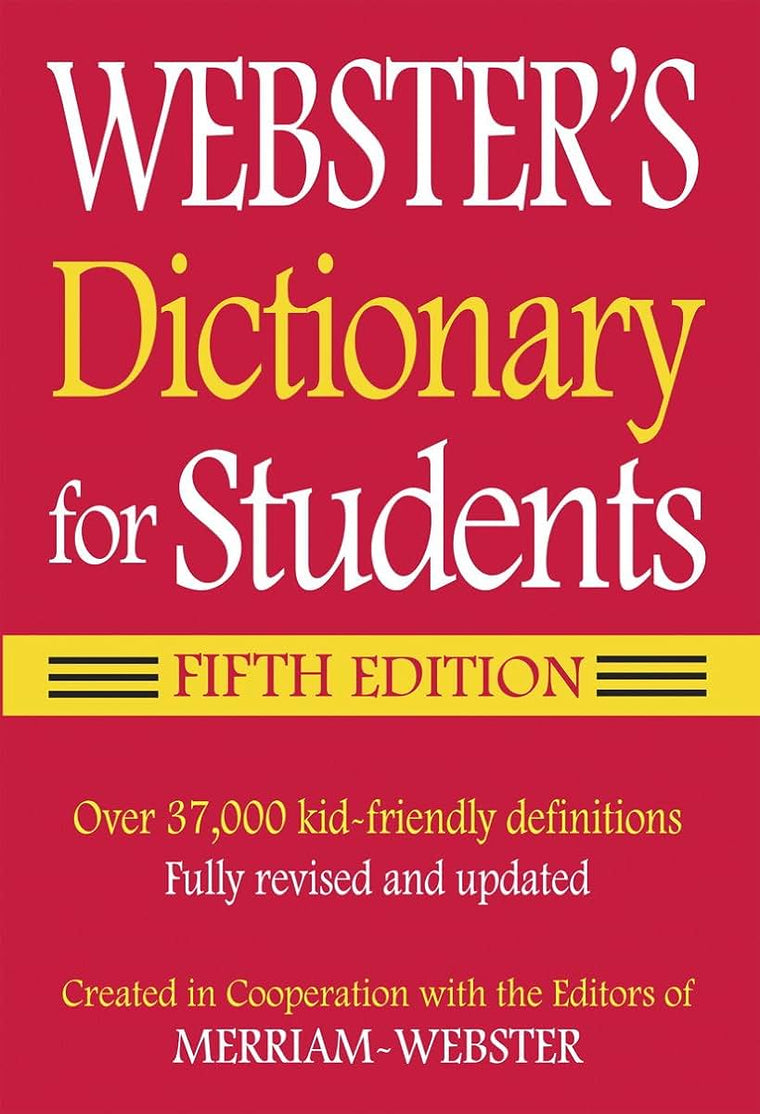 Merriam-Webster Webster's Dictionary for Students, Fifth Edition