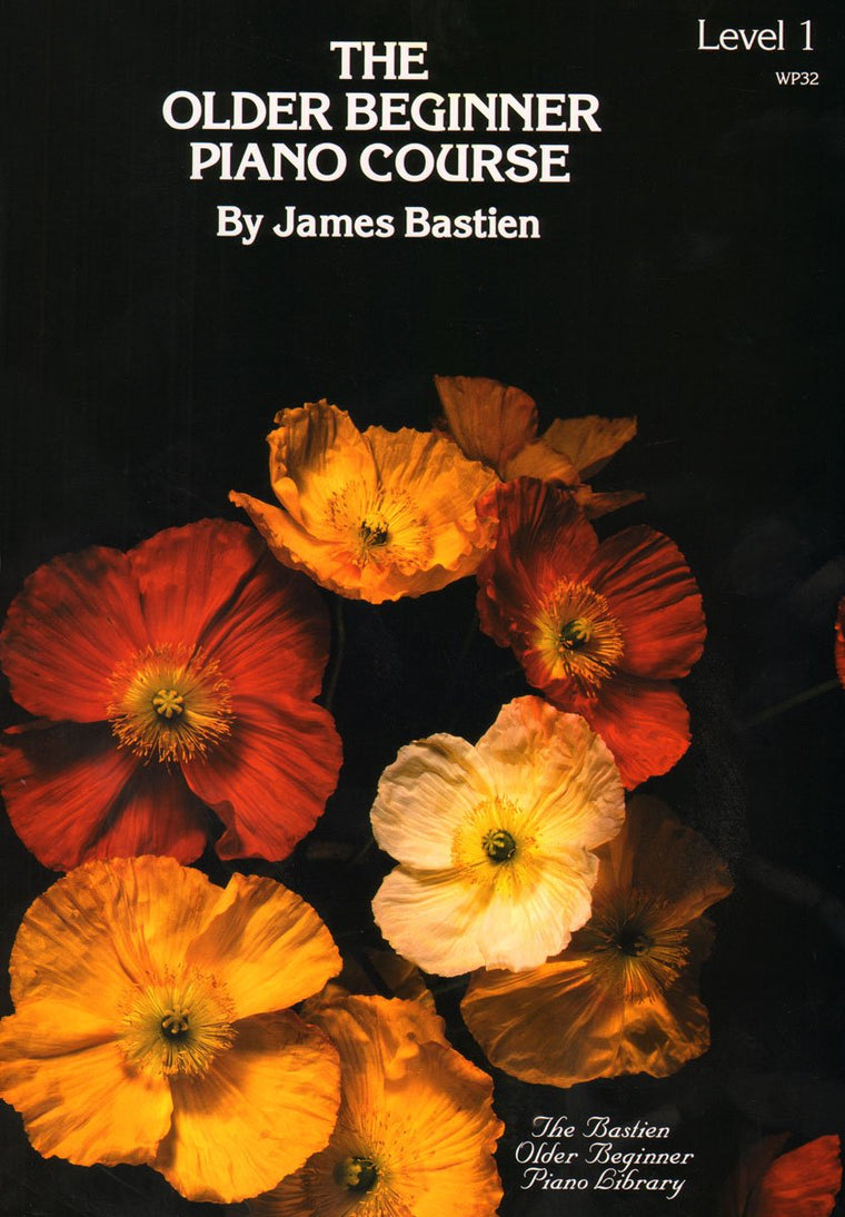 WP32 The Older Beginner Piano Course Level 1 by Bastien
