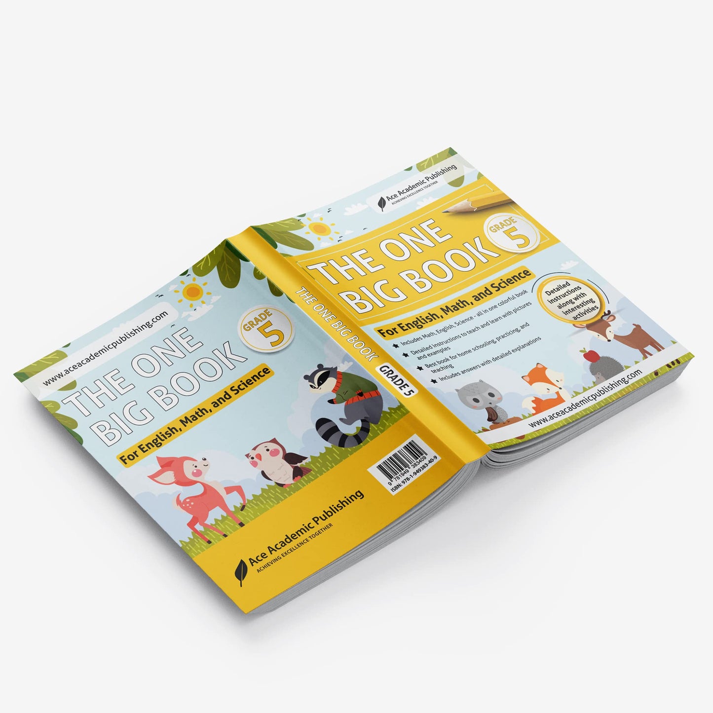 The One Big Book - Grade 5: For English, Math and Science