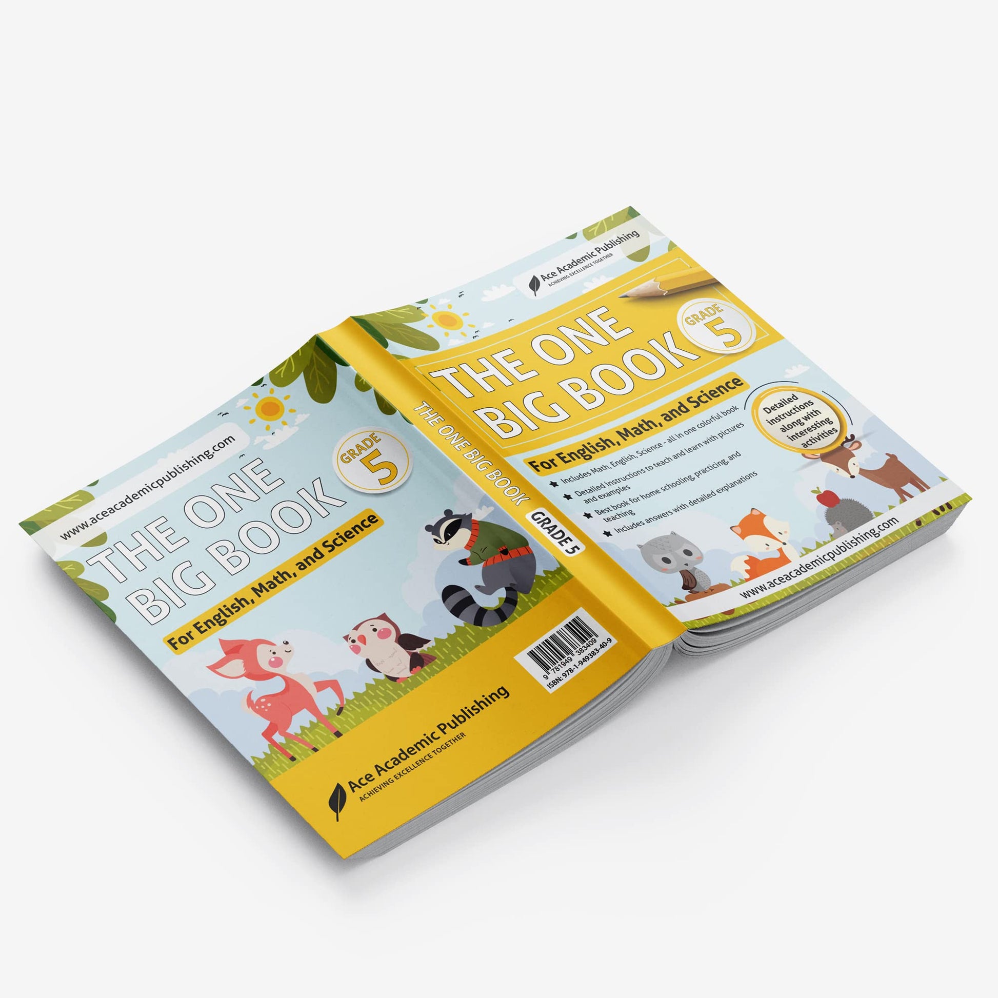 The One Big Book - Grade 5: For English, Math and Science