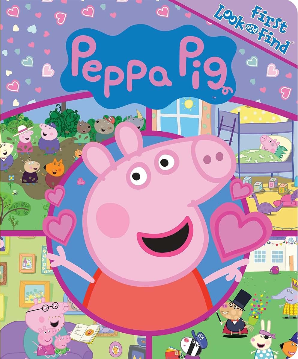 Peppa Pig My First Look and Find Activity Book - PI Kids