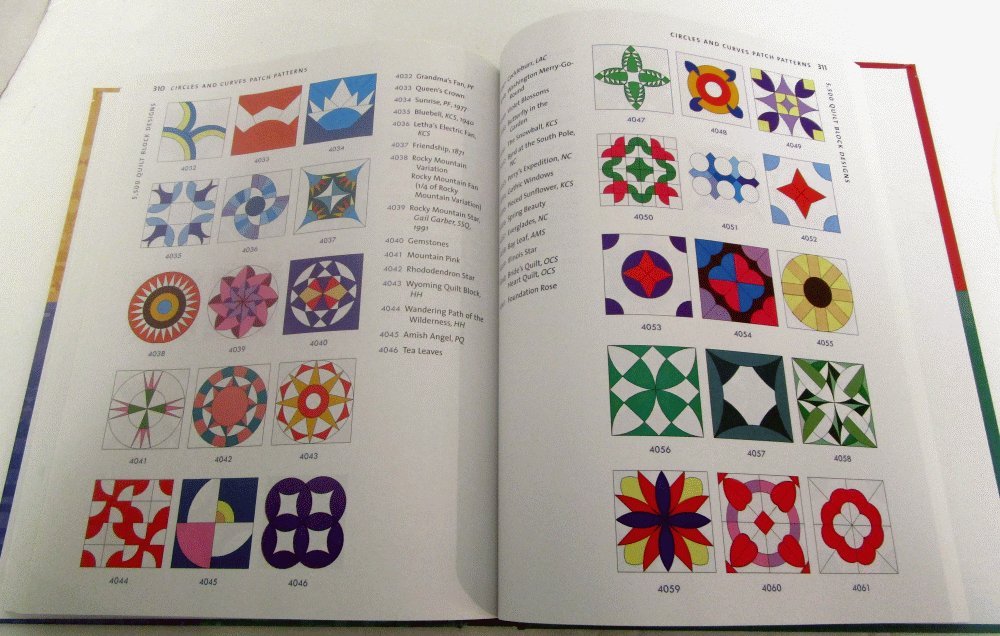 5,500 Quilt Block Designs