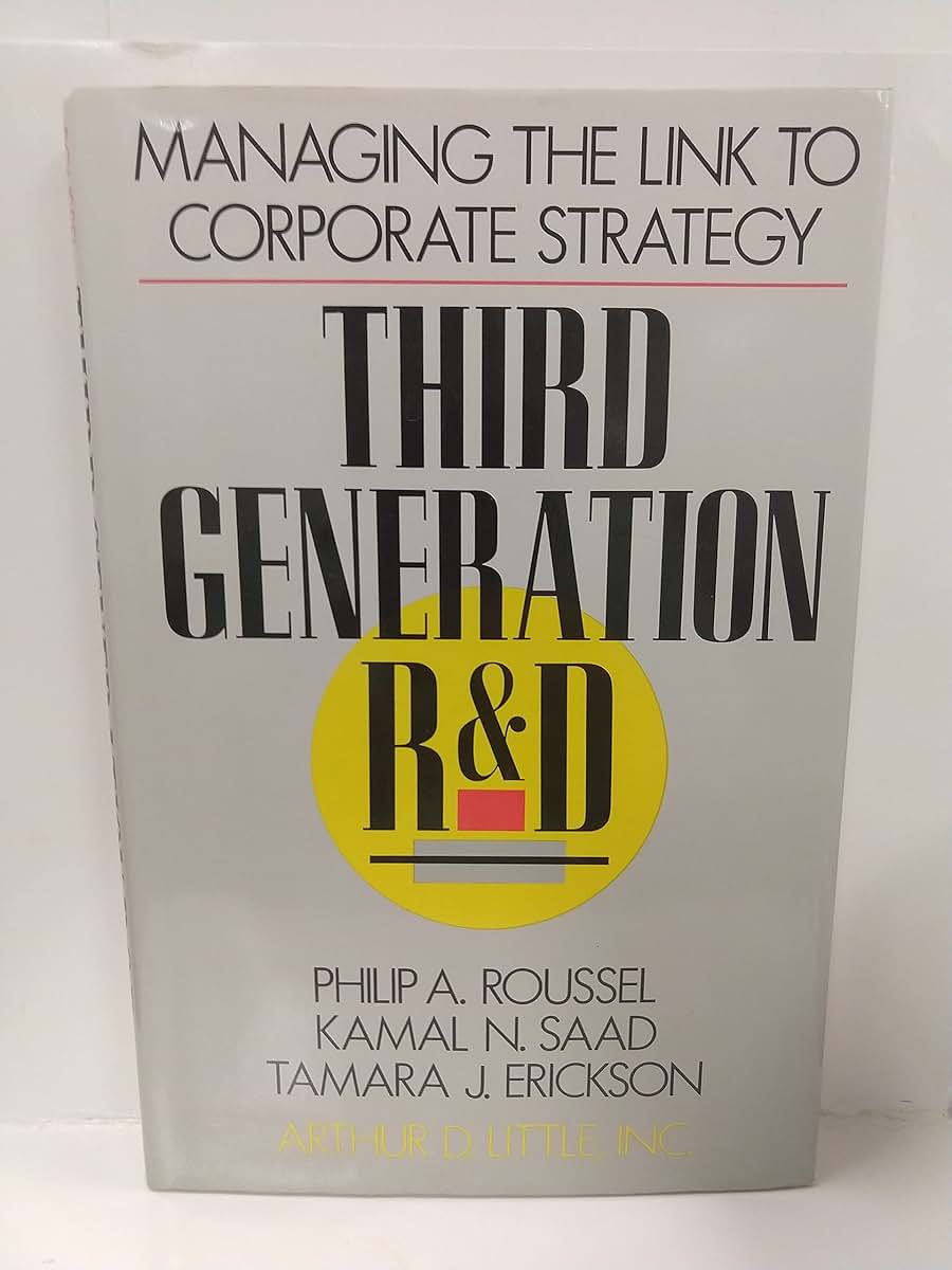 Third Generation R & D: Managing the Link to Corporate Strategy