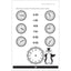 School Zone Get Ready To Tell Time Workbook: 48 Pages, 1st Grade, 2nd Grade, Telling Time, Digital, Analog, Clock, Ages 6 to 8 (Little Get Ready! Book Series)