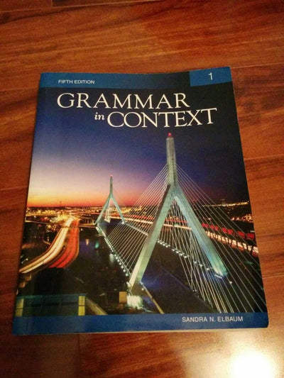Grammar in Context 1
