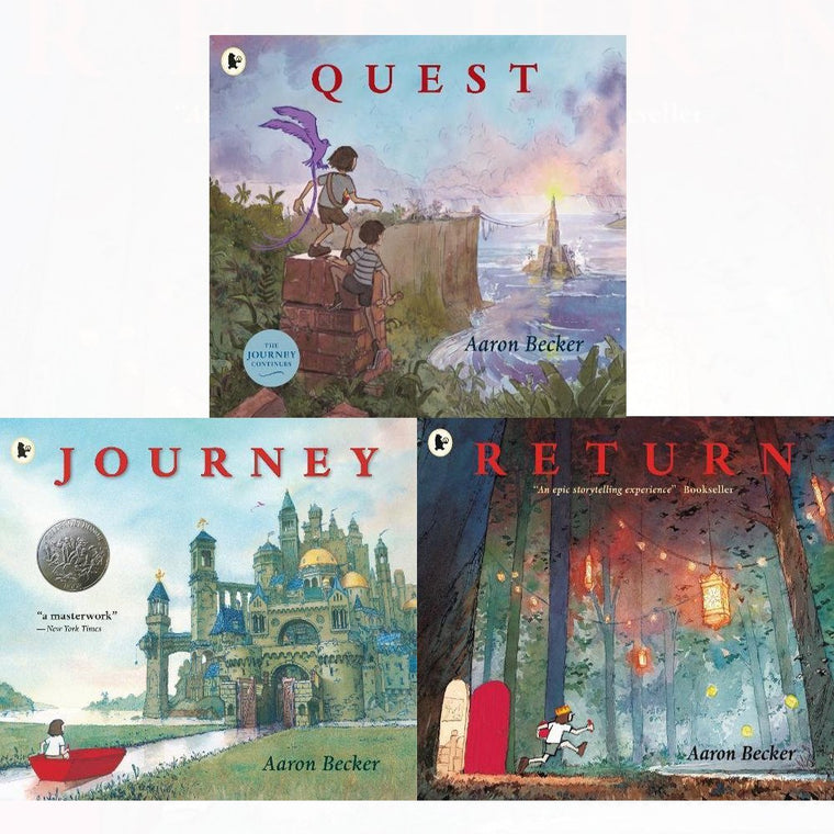Journey trilogy aaron becker 3 books collection set