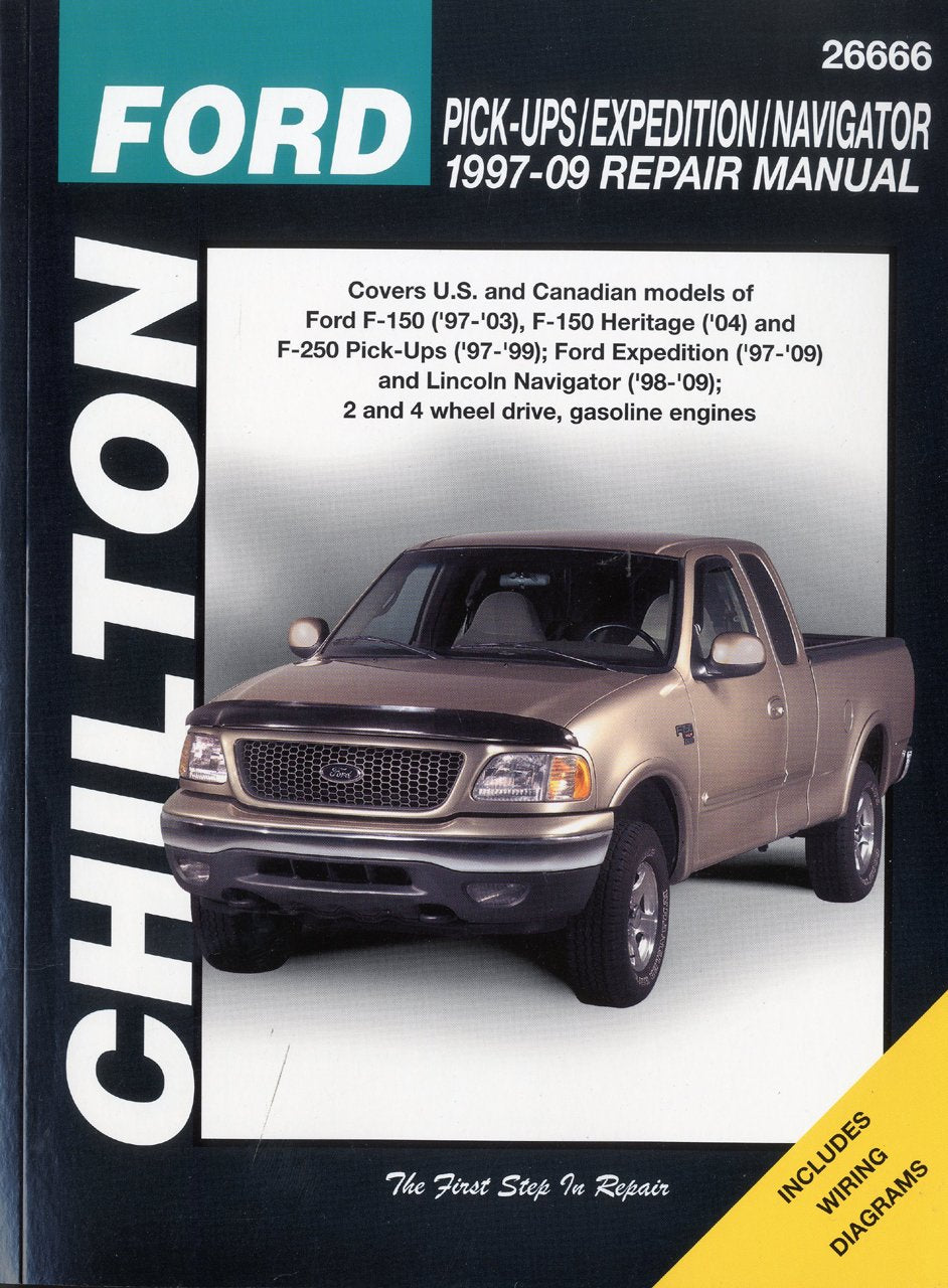 Ford Pick-ups/Expedition and Lincoln Navigator, 1997-2009 (Chilton's Total Car Care Repair Manual)