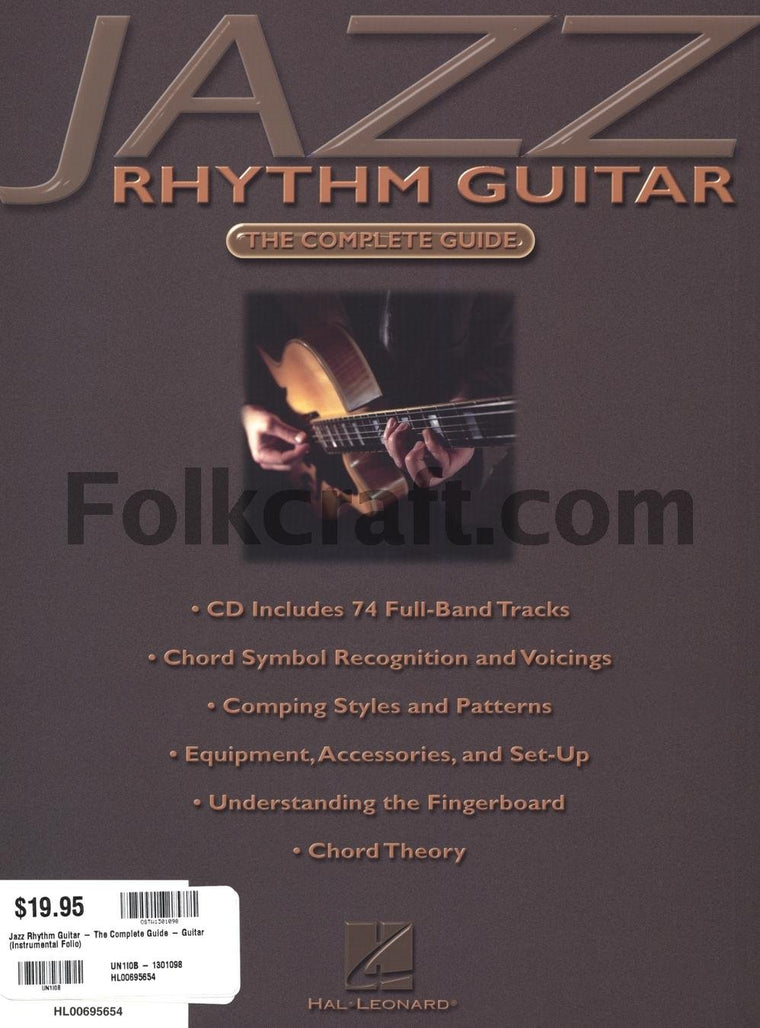 Jazz Rhythm Guitar: The Complete Guide — back cover