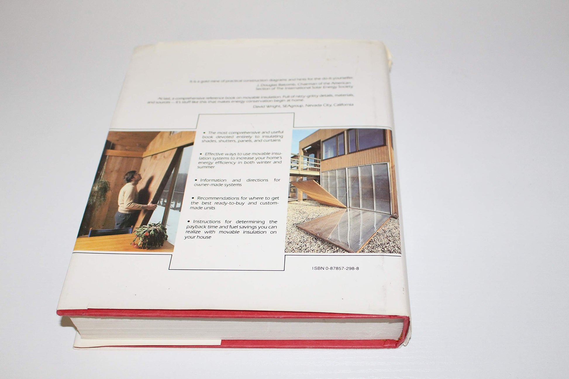 Movable Insulation: A Guide to Reducing Heating and Cooling Losses Through the Windows in Your Home