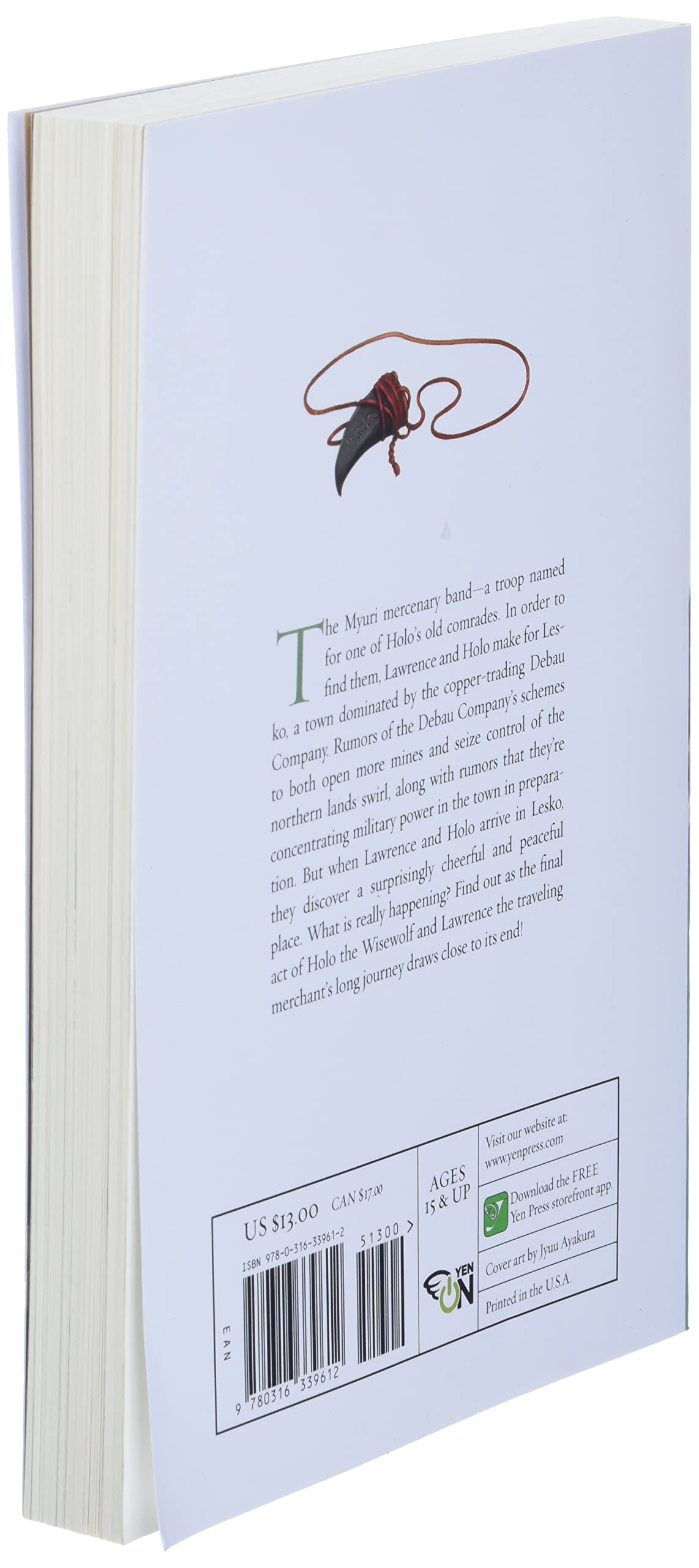 Spice and Wolf, Vol. 15: The Coin of the Sun I - light novel (Spice and Wolf, 15)
