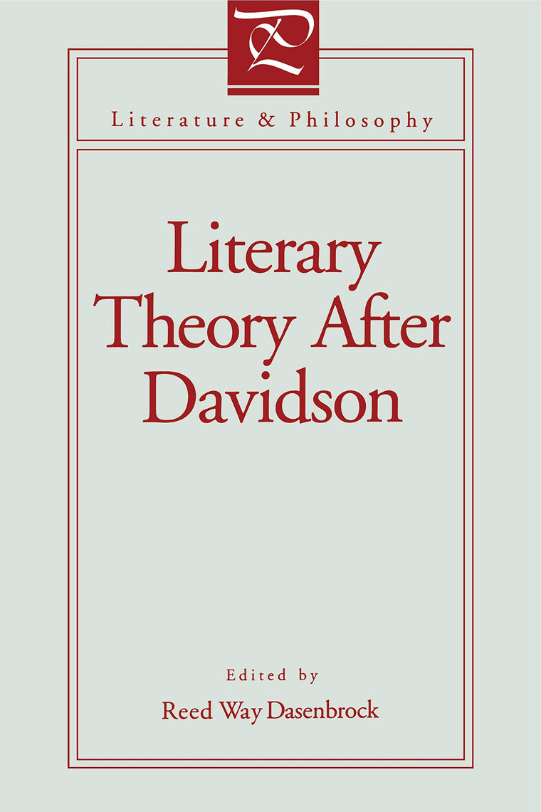 Literary Theory After Davidson (Literature and Philosophy)