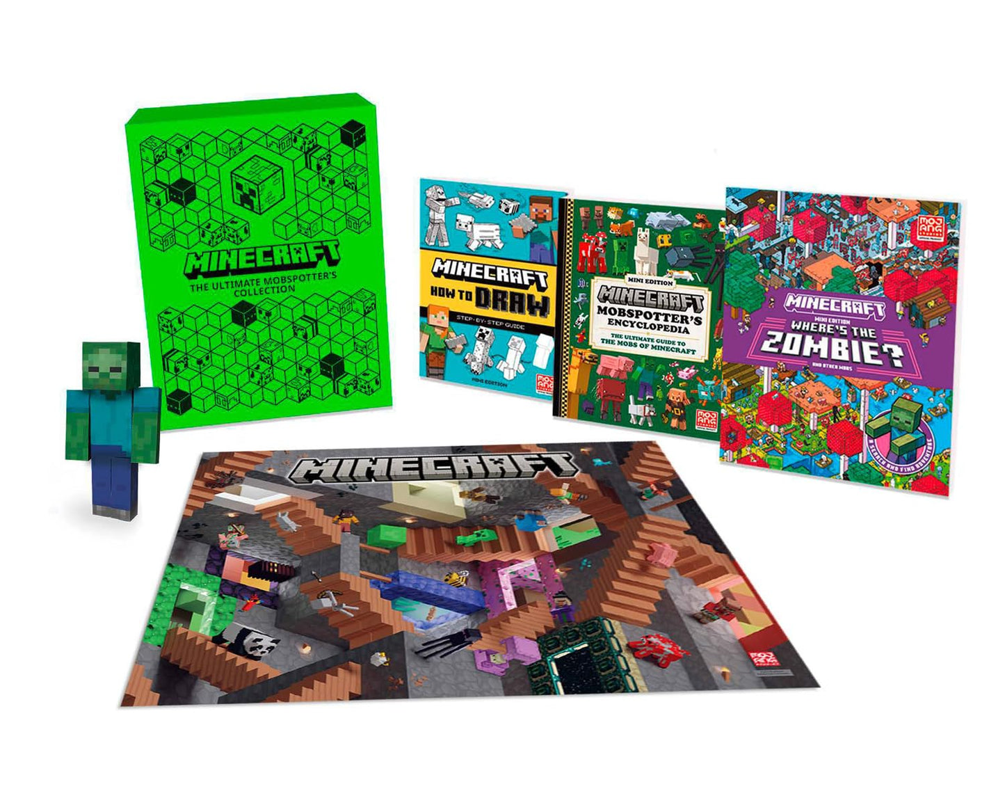 Minecraft The Ultimate Mobspotters Collection Gift Box: Official illustrated childrens book collection, the perfect present for kids into gaming aged 6, 7, 8, 9 and 10! New for Christmas 2025!