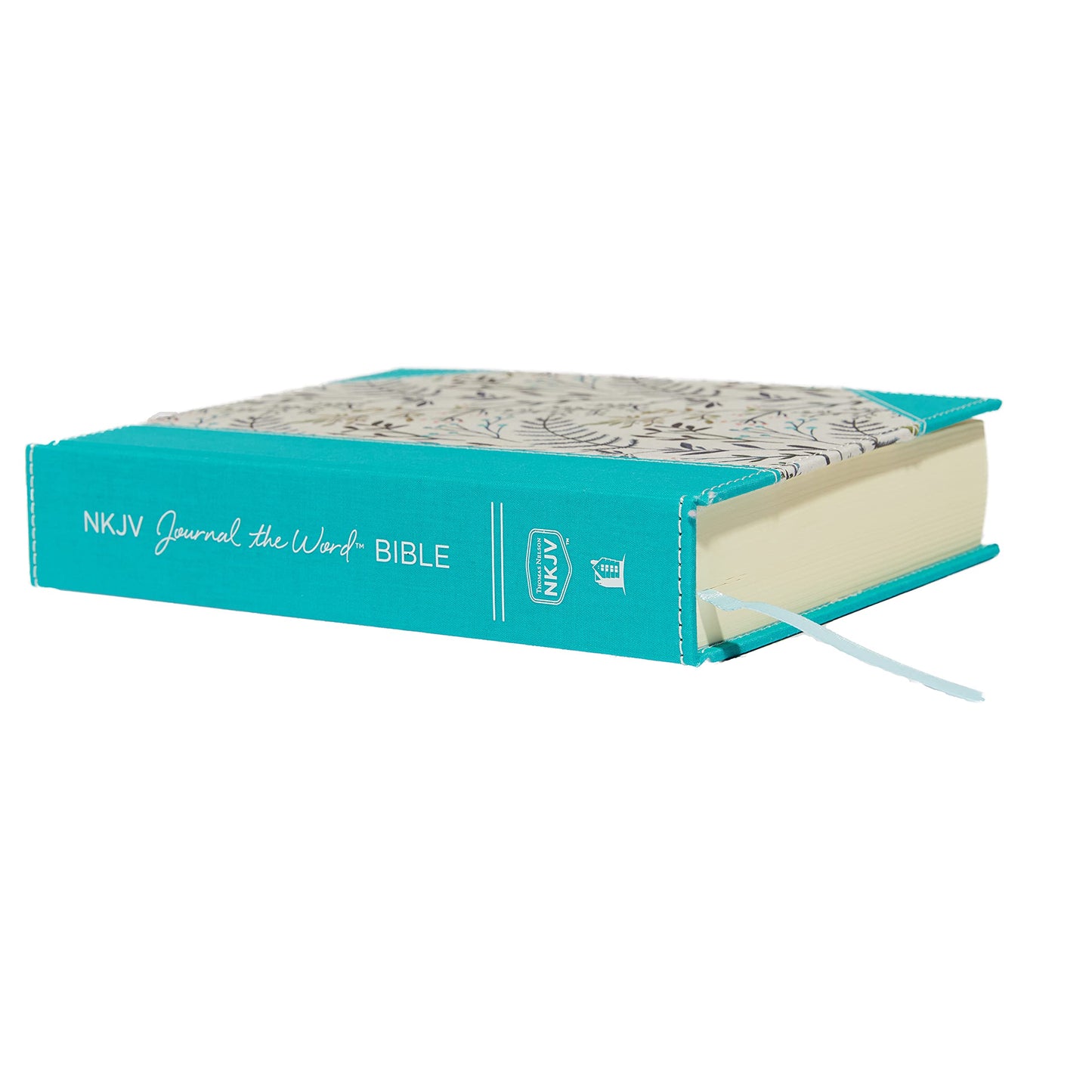 NKJV, Journal the Word Bible, Large Print, Cloth over Board,