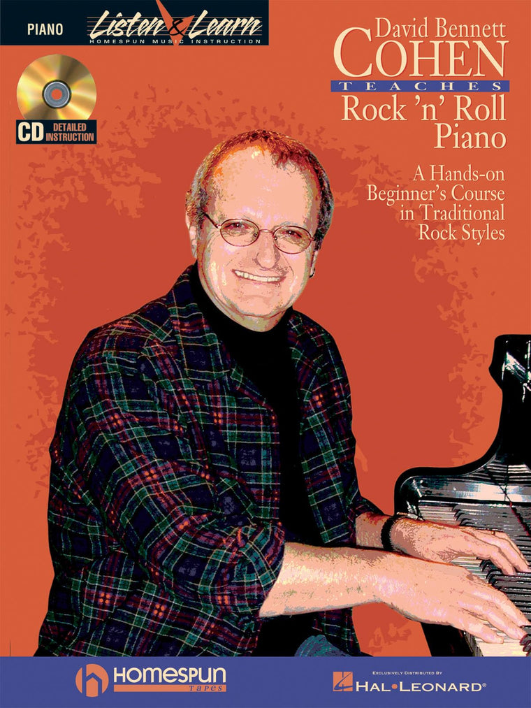 David Bennett Cohen Teaches Rock'n'Roll Piano: A Hands-On Be