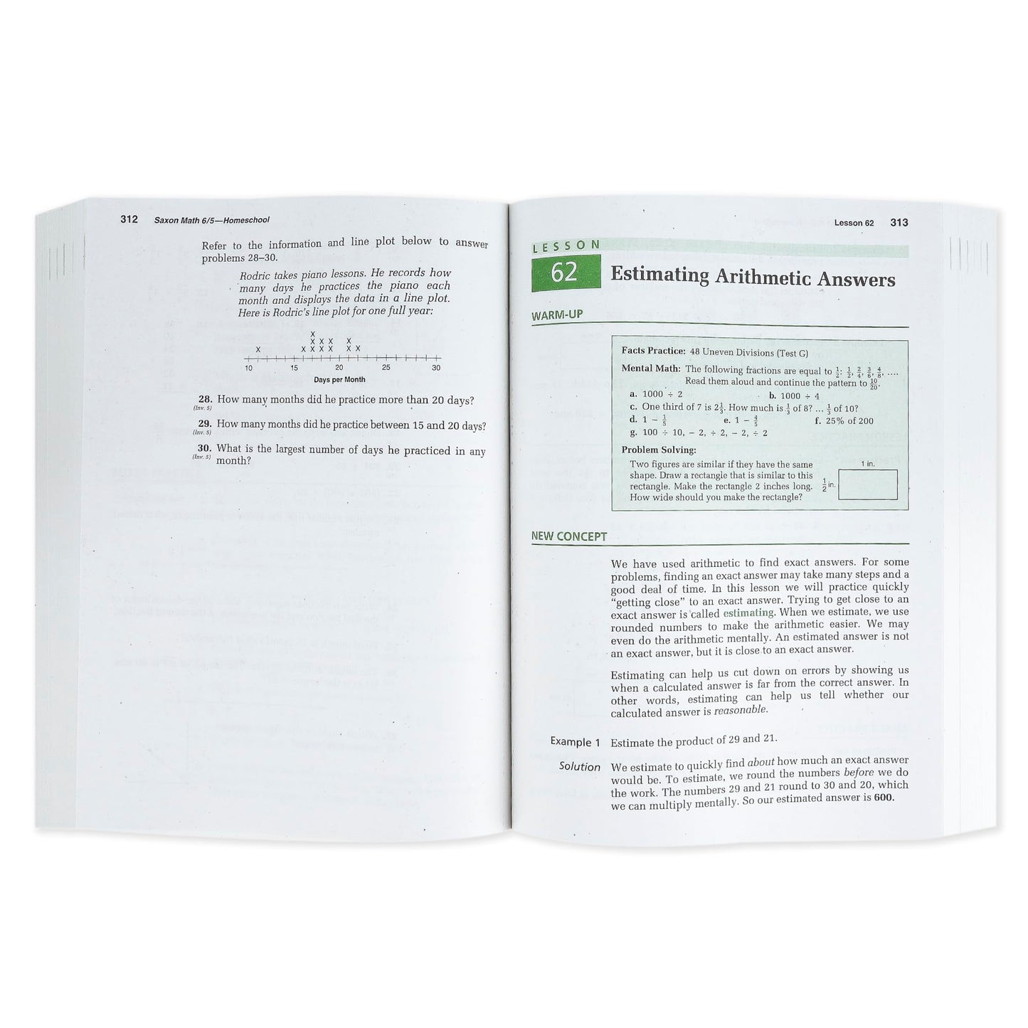 Saxon Math 6/5: Homeschool, 3rd Edition by Stephen Hake