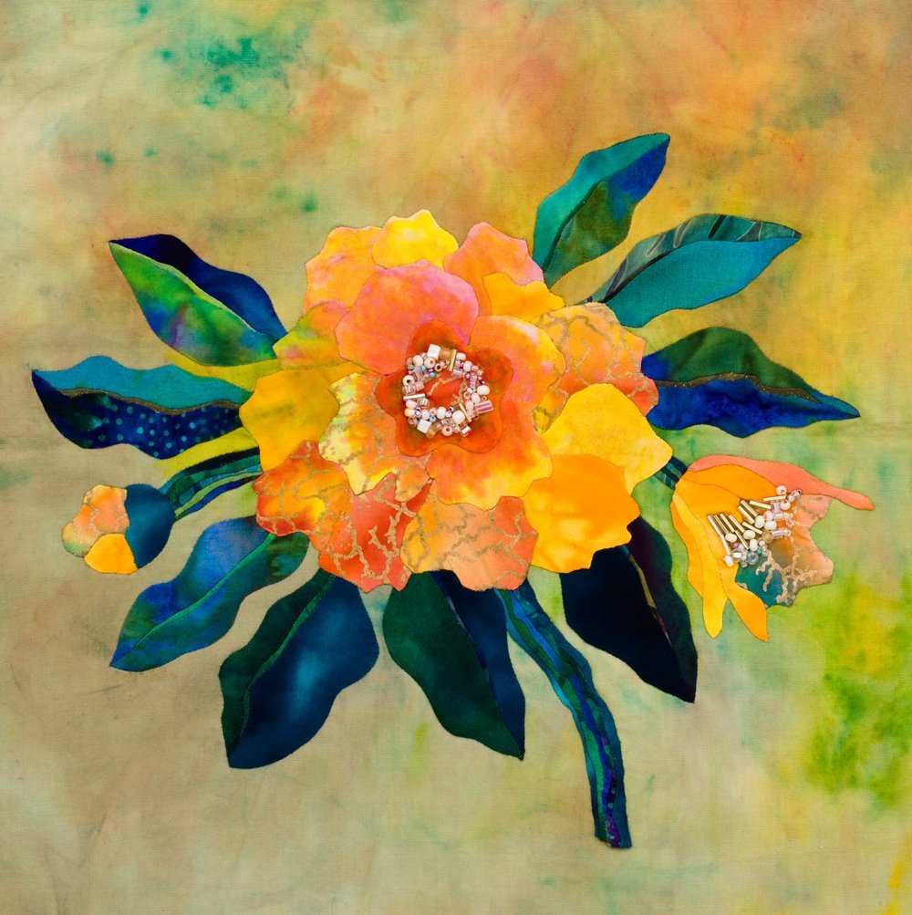 Artful Applique II: Introducing Scraplique and 12 New Floral Designs