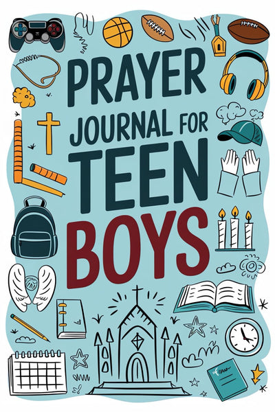 Prayer Journal For Teen Boys: Create Meaningful Connections with God, Discover Your True Purpose, and Strengthen Your Confidence Through Daily Prayer Practices