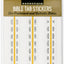 Bible Tab Stickers (Set of 99 Tabs)