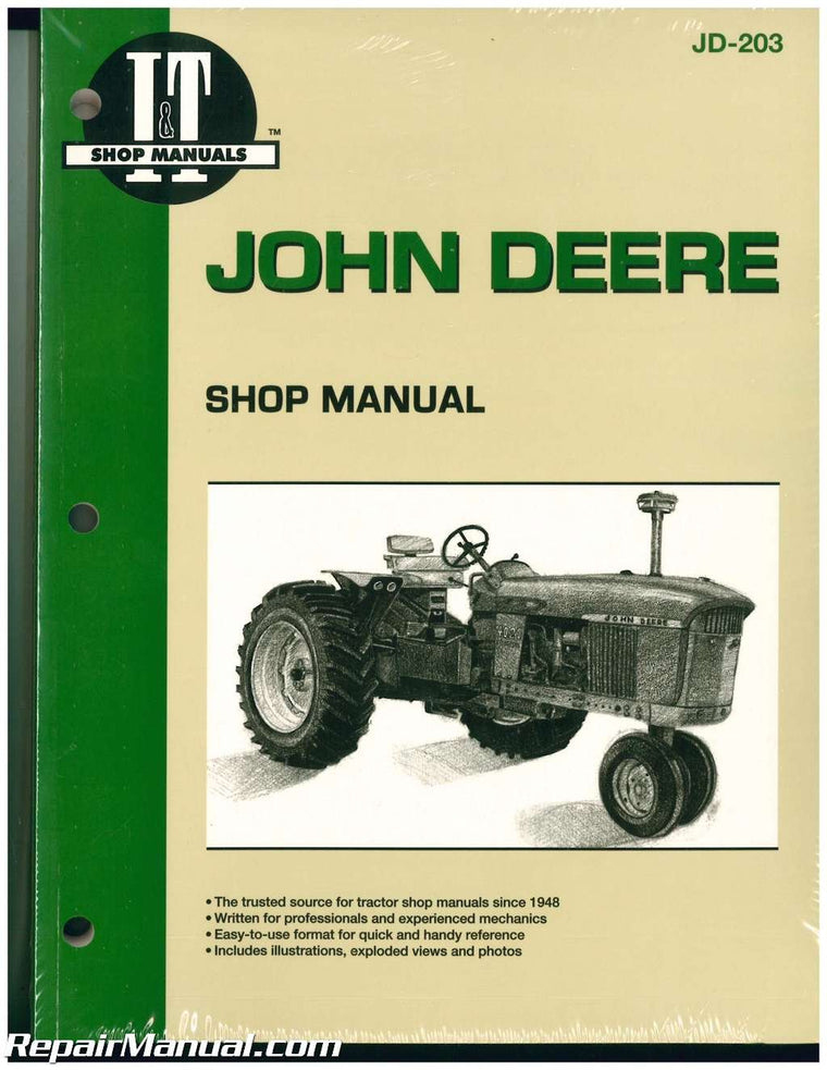 John Deere Shop Manual JD-203