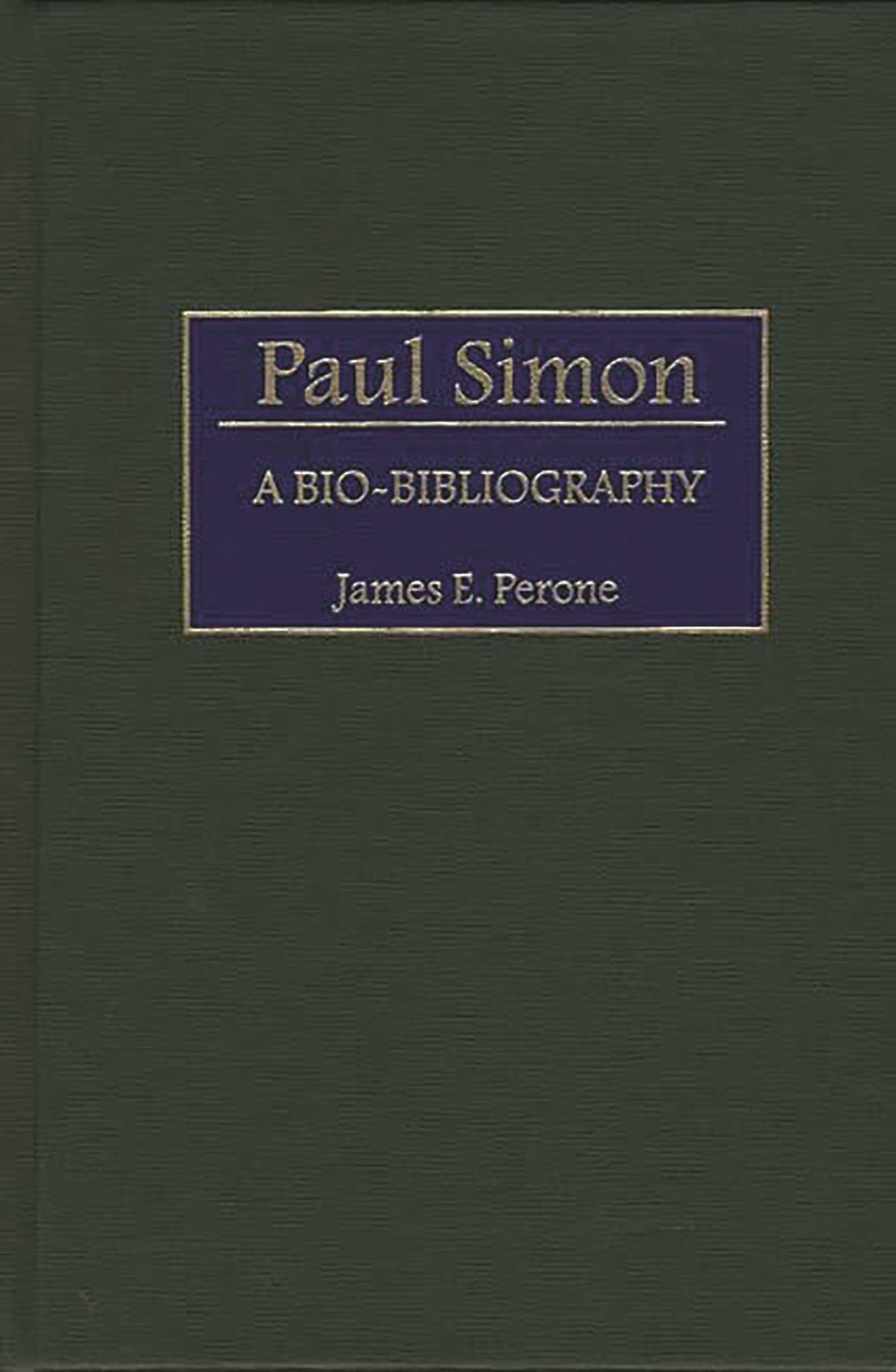 Paul Simon: A Bio-Bibliography (Bio-Bibliographies in Music)