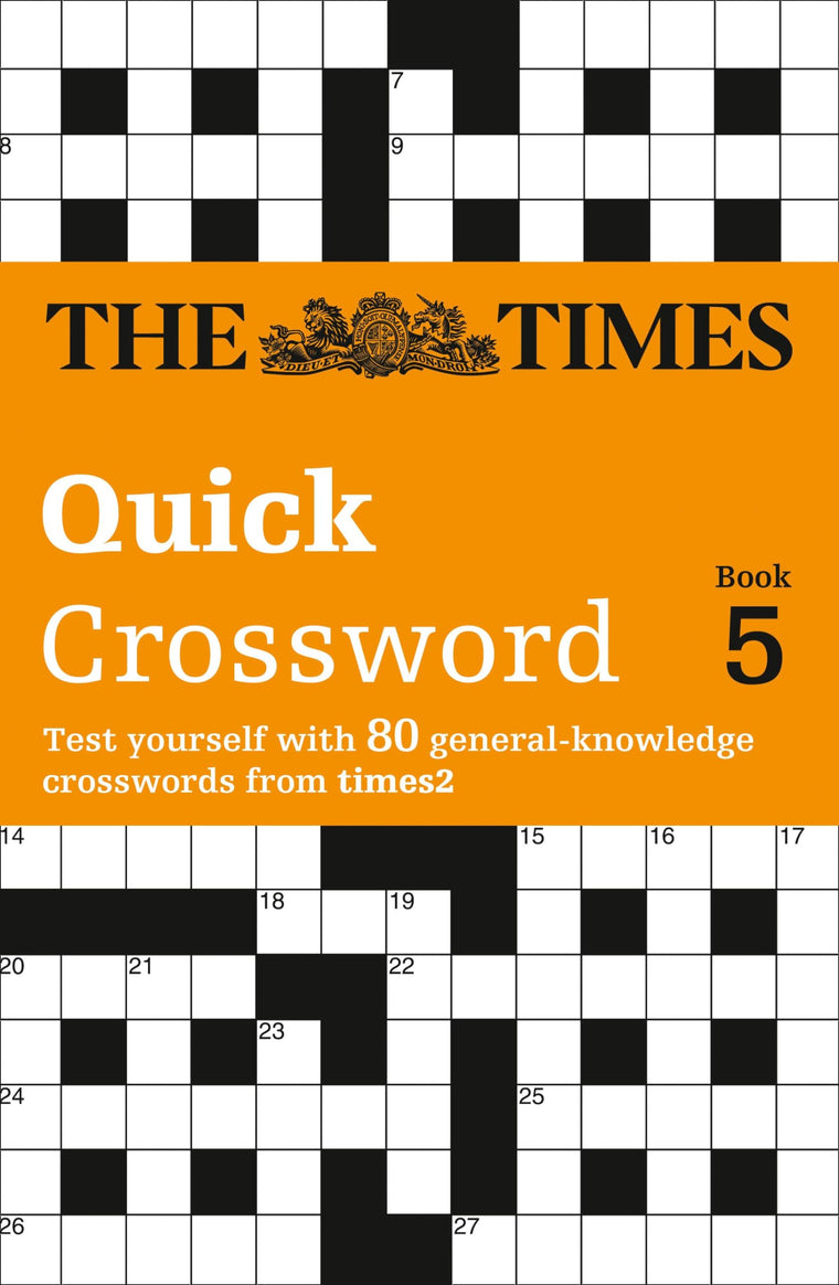 The Times T2 Crossword Book 5: The Best General Crossword in the World