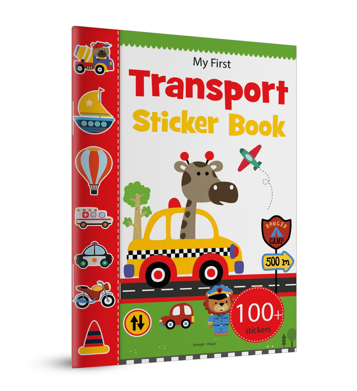 My First Transport Sticker Book: Exciting Sticker Book With 100 Stickers