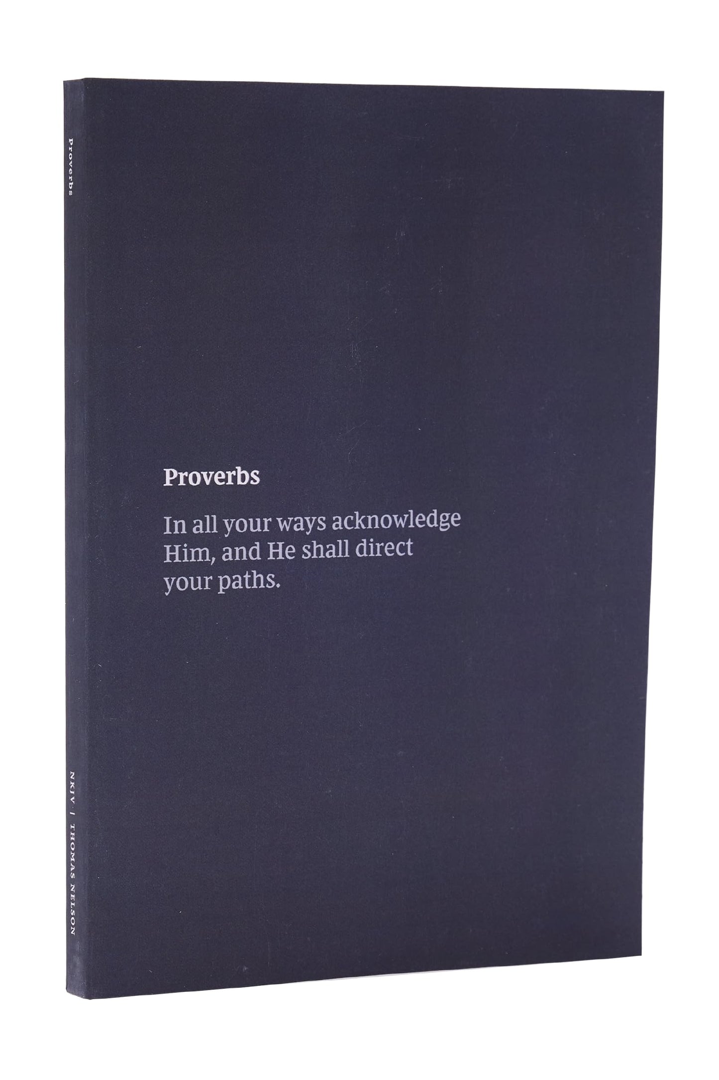 NKJV Bible Journal - Proverbs, Softcover, Comfort Print: Holy Bible, New King James Version