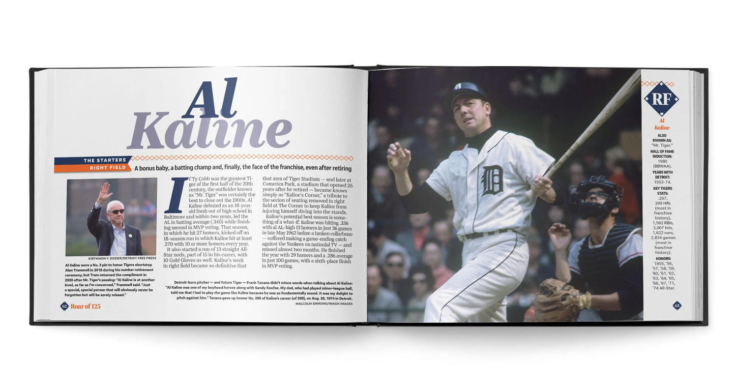 Roar of 125: The Epic History of the Detroit Tigers