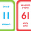 School Zone Spanish Numbers 1-100 Flash Cards: 56 Cards, Preschool, Kindergarten, Numeros 1-100 Tarjetas Ilustrativas, Bilingual, ESL, Language Immersion, Ages 4+ (Spanish/English Edition)