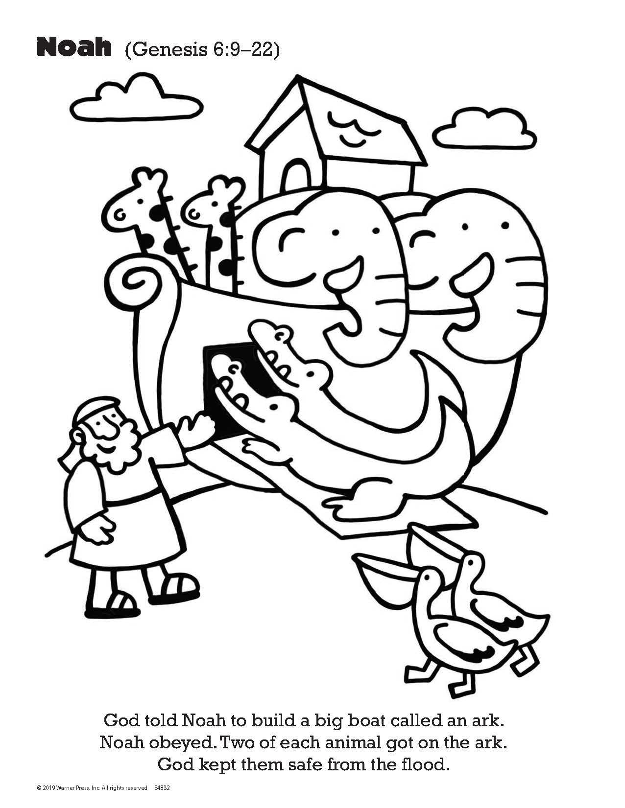 Bible Heroes Coloring Book