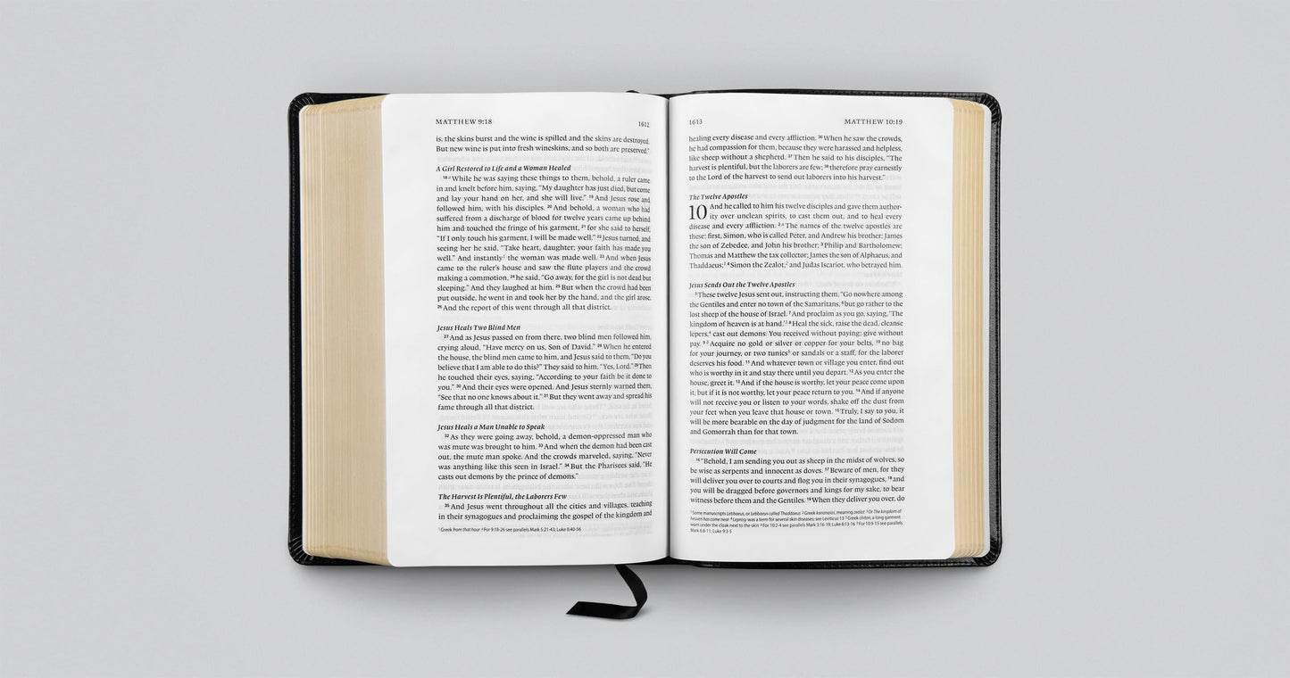 ESV Single Column Heritage Bible (TruTone, Black): Holy Bible, English Standard Version