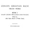 Organ Works Book 1: Eight Short Preludes and Fugues (J. S. Bach Organ Works)