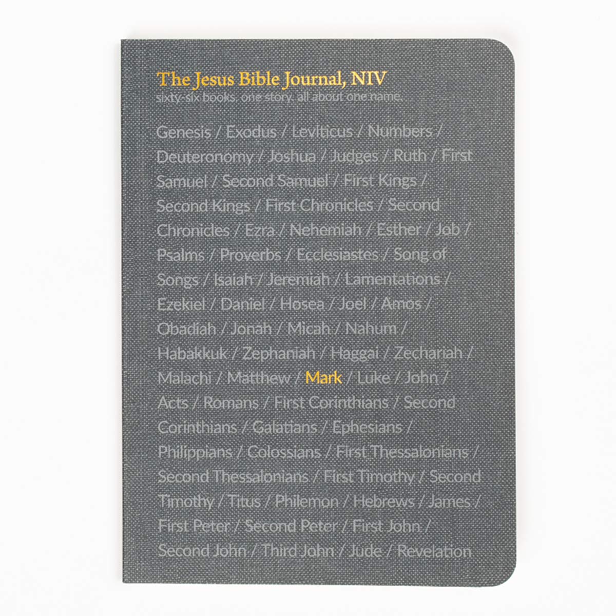 The Jesus Bible Journal, Mark, NIV, Paperback, Comfort Print