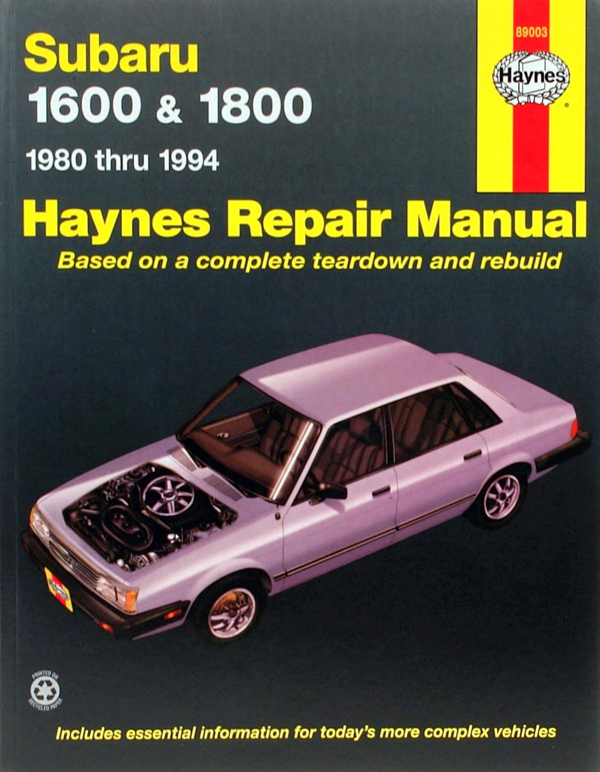 Subaru 1600 & 1800 '80'94 (Haynes Repair Manuals)