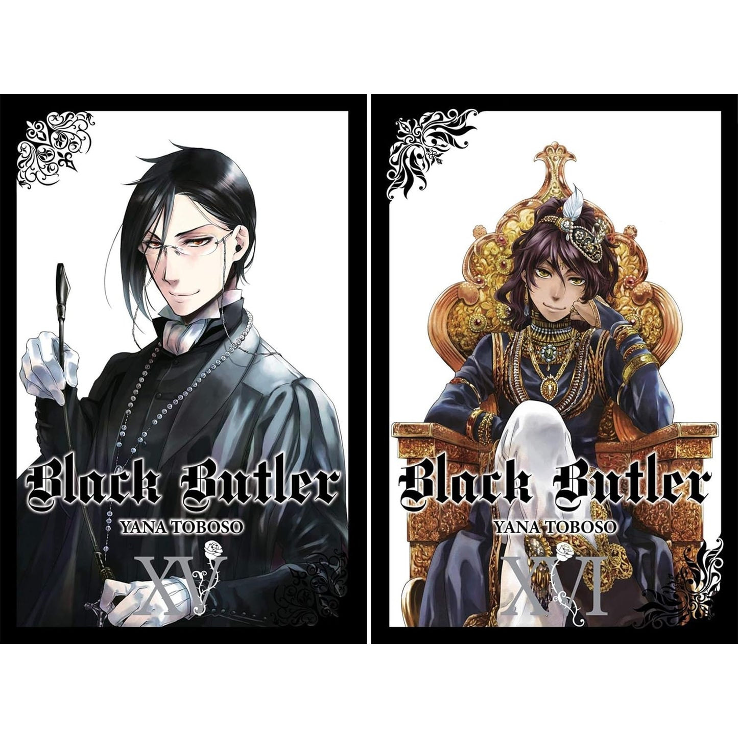 Black Butler Manga Set Vol 11-20 by Yana Toboso, Set of 10 Books