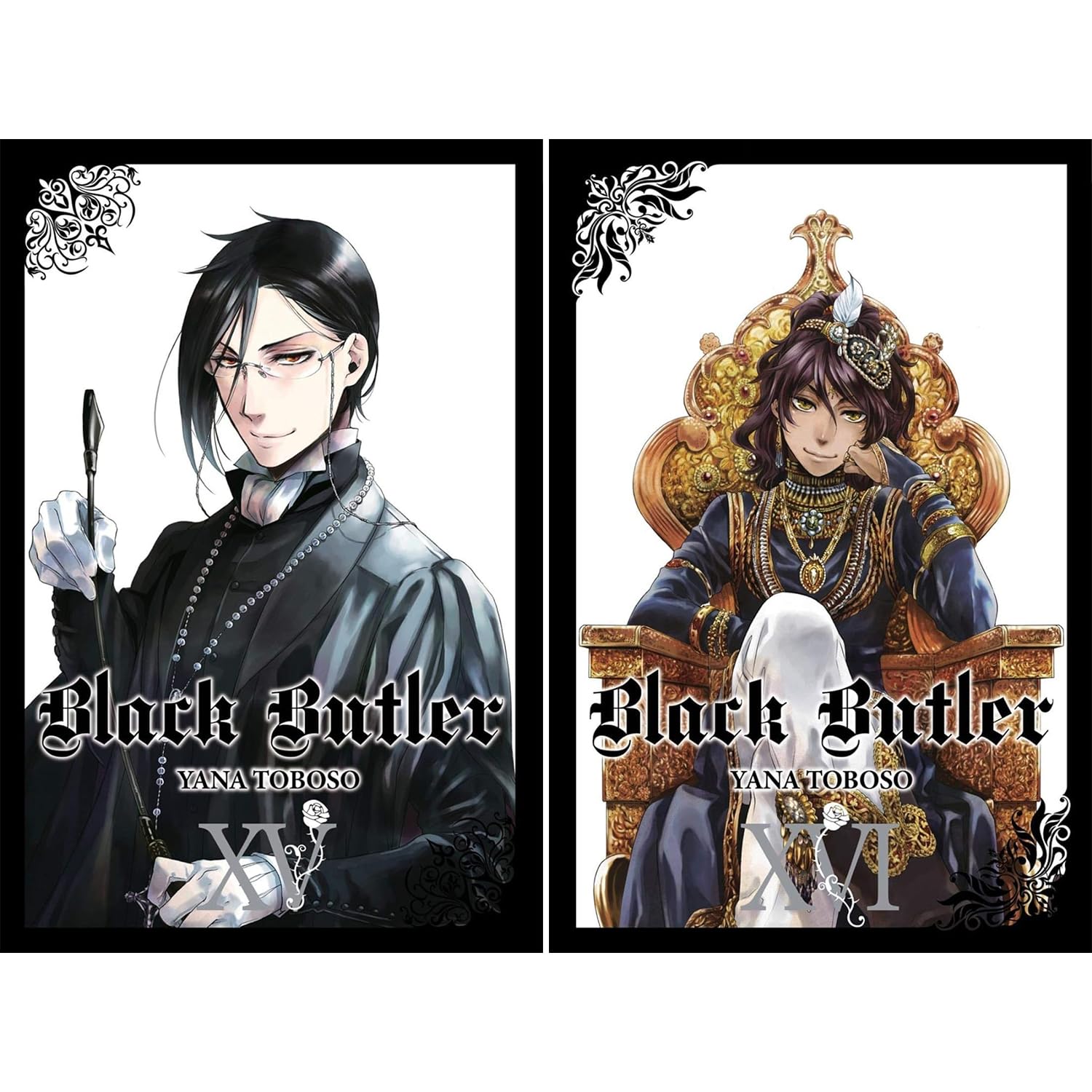 Black Butler Manga Set Vol 11-20 by Yana Toboso, Set of 10 Books