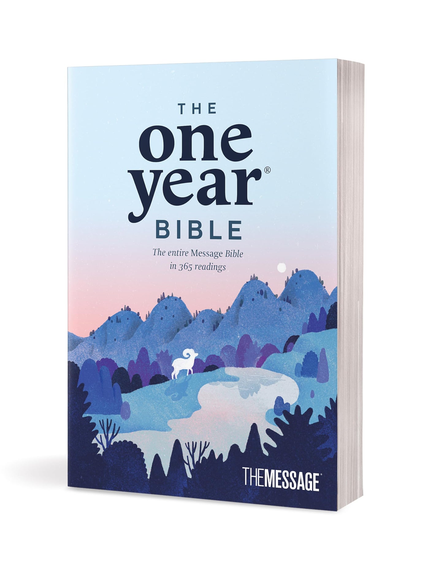 The One Year Bible The Message (Softcover)