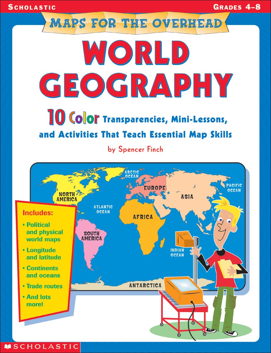 Maps For The Overhead: World Geography