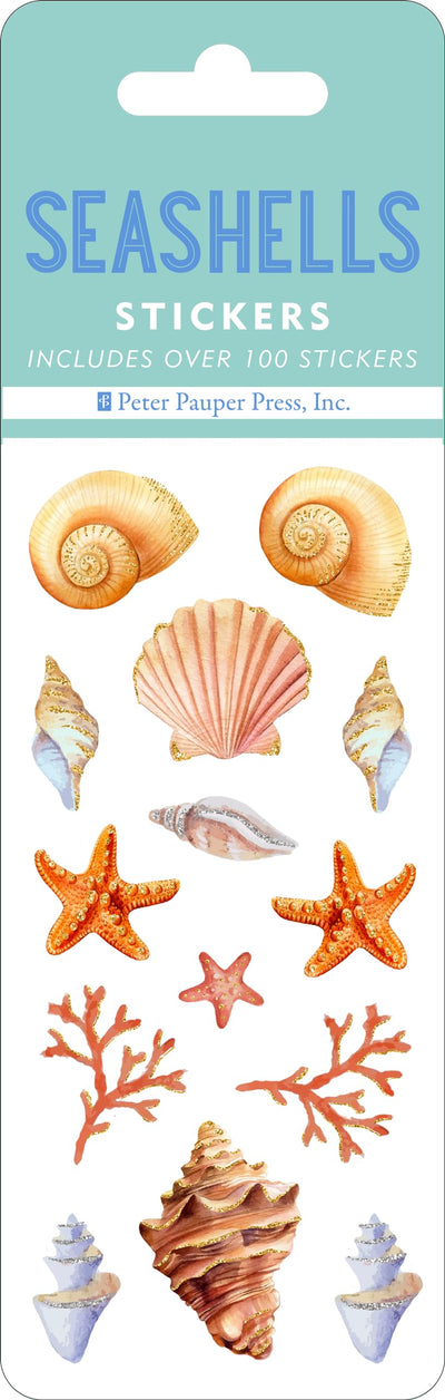 Seashells Sticker Set (over 100 stickers)