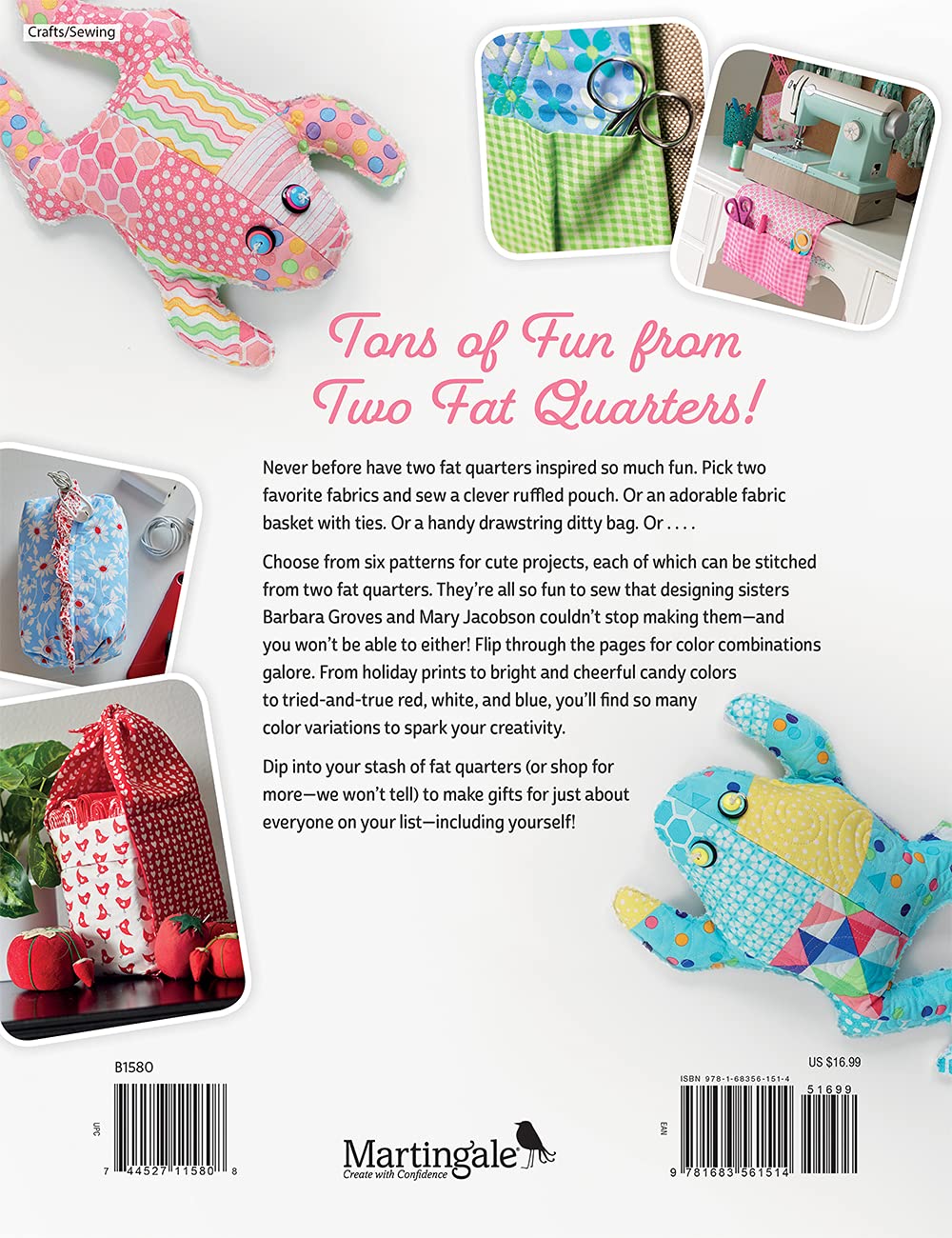 It Takes Two!: Quick & Easy Patterns for 2 Fat Quarters