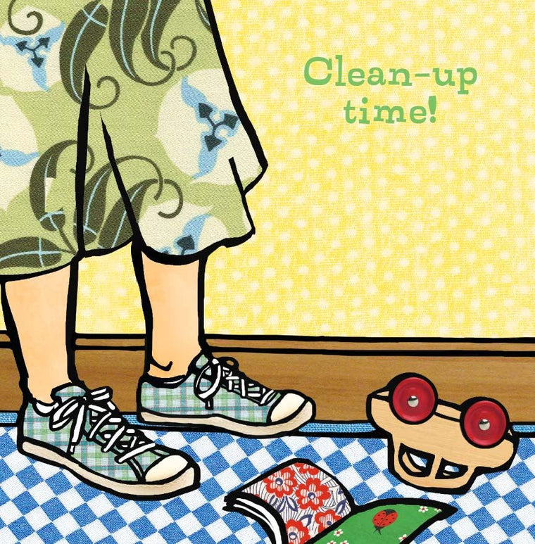 Clean-Up Time (Toddler Tools? Board Books) — back cover