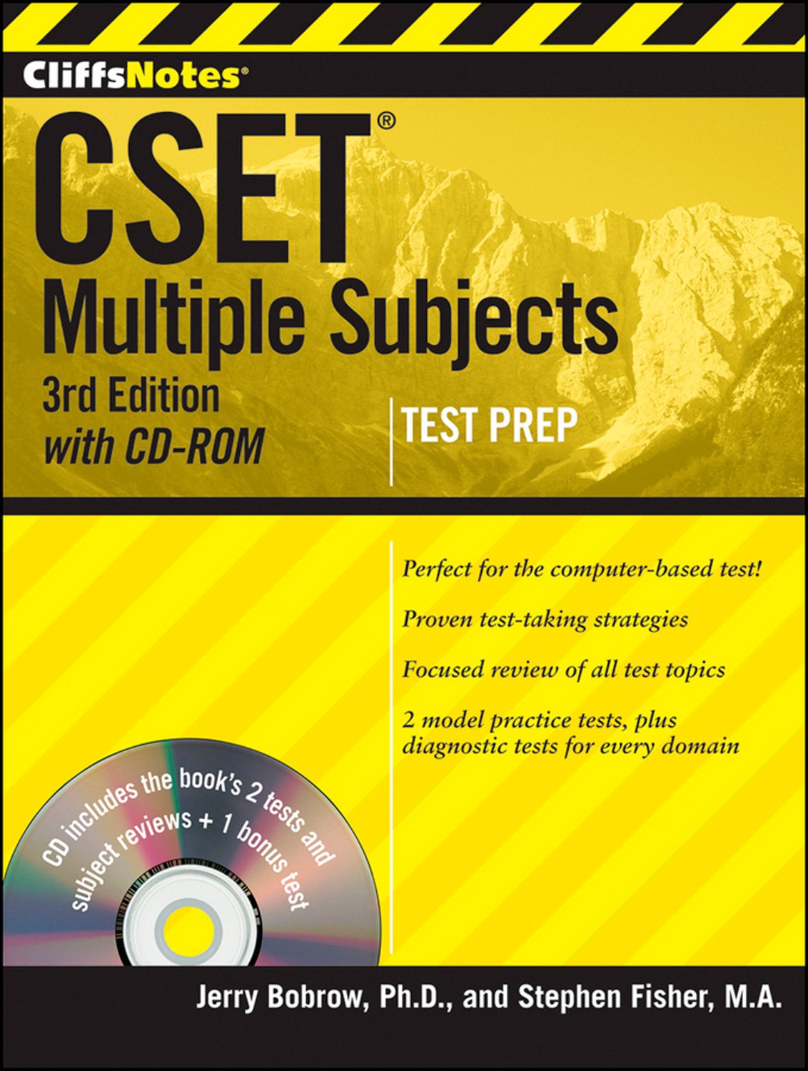 CliffsNotes CSET: Multiple Subjects with CD-ROM, 3rd Edition