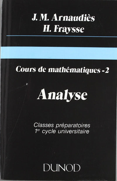Cours de mathématiques Tome 2