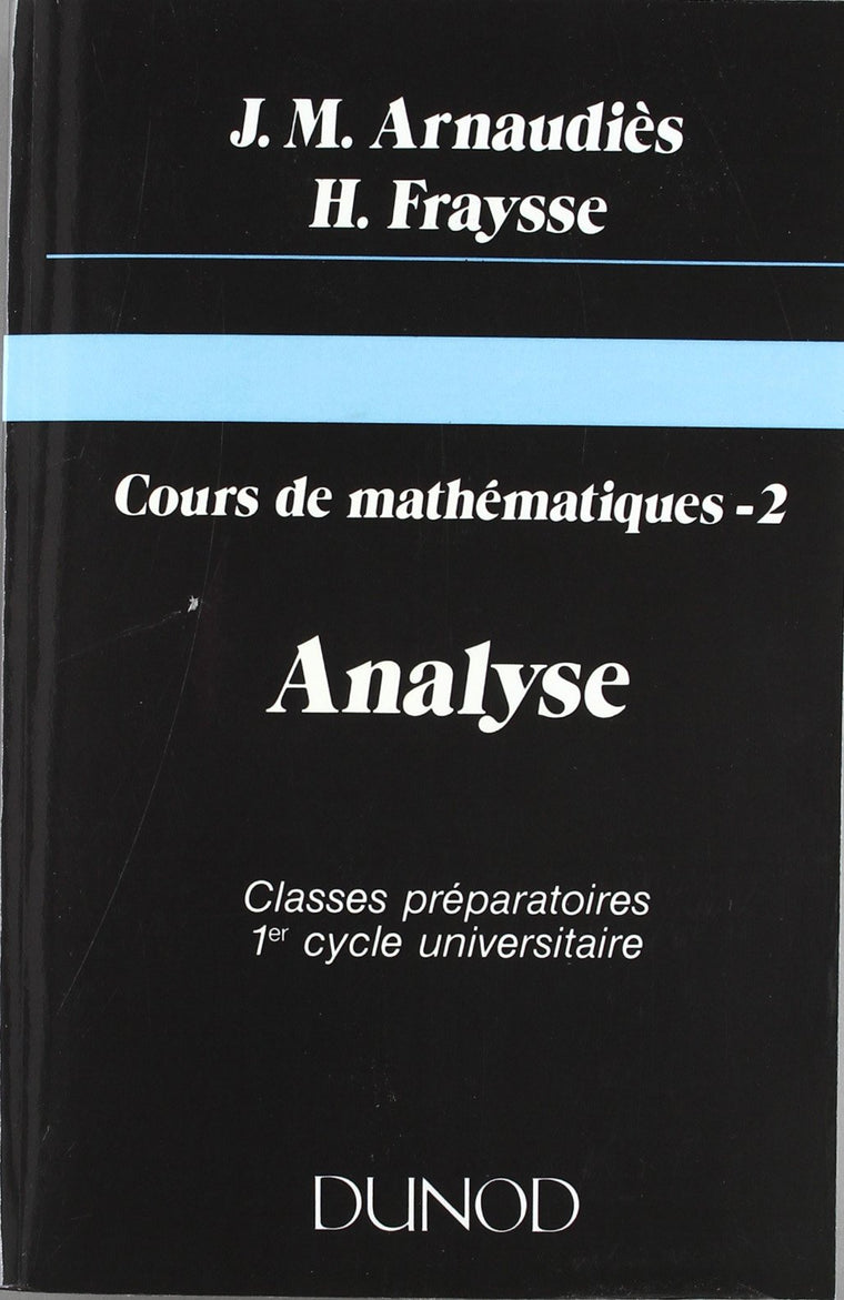 Cours de mathématiques Tome 2