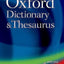 Pocket Oxford Dictionary and Thesaurus