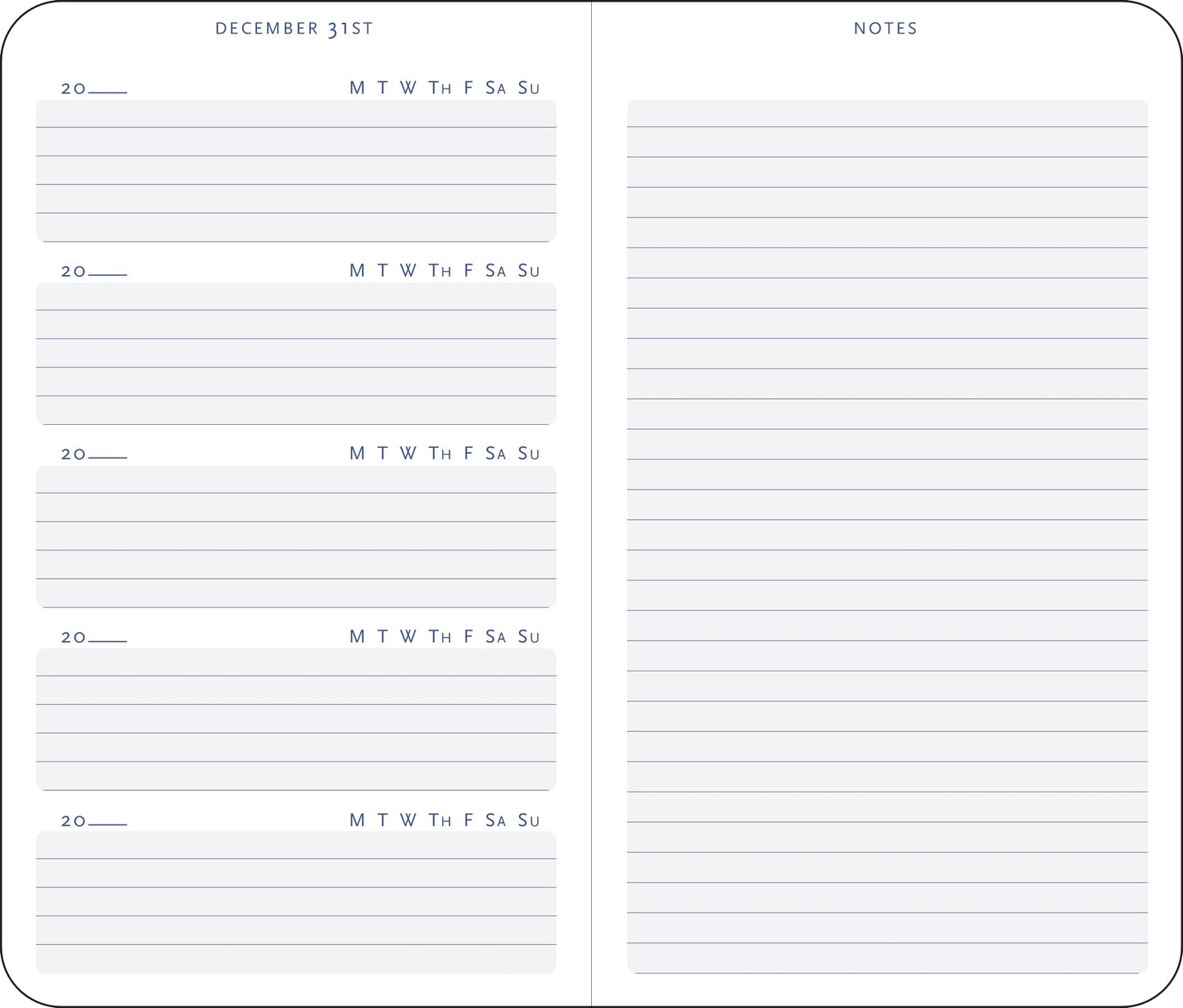 Five Year Journal - Deluxe, Cloth-Bound Edition (1 minute a day is all it takes!)